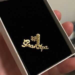 #1 Grandpa Pin